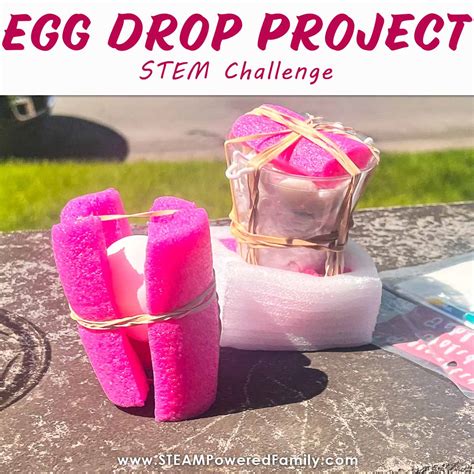 egg drop project template